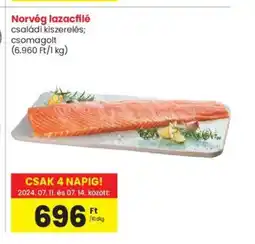 Spar Norvég lazacfilé 10dkg ajánlat