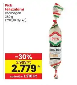 Spar Pick téliszalámi 380g ajánlat