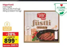 Spar Sága Füstli 280g ajánlat