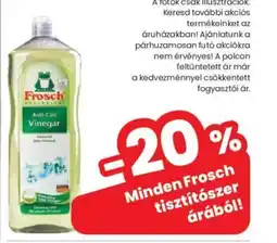 Spar Minden Frosch tisztítószer ajánlat