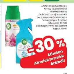 Spar Minden Airwick termék ajánlat