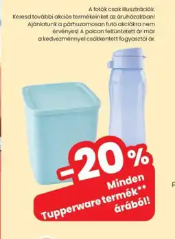Spar Minden Tupperware termék -20% ajánlat