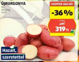 ALDI ÚJBURGONYA 1kg ajánlat
