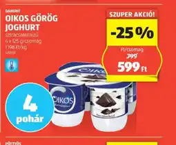ALDI DANONE OIKOS GÖRÖG JOGHURT 4x125g ajánlat