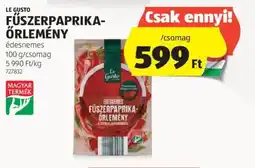 ALDI LE GUSTO FŰSZERPAPRIKA-ŐRLEMÉNY 1cs ajánlat