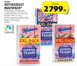 ALDI MANNER OSTYASZELET MULTIPACK 1cs ajánlat