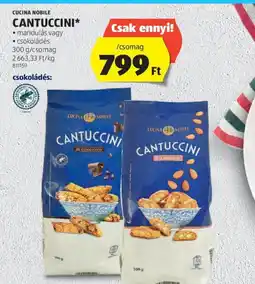 ALDI CUCINA NOBILE CANTUCCINI 300g ajánlat