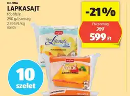 ALDI MILFINA LAPKASAJT 250g ajánlat