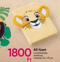 Pepco A5 füzet ajánlat