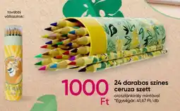 24 darabos színes ceruza szett