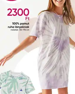 Pepco 100% pamut ruha lányoknak ajánlat