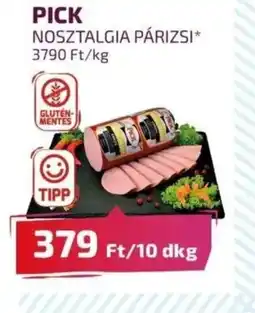 CBA PICK NOSZTALGIA PÁRIZSI 10dkg ajánlat