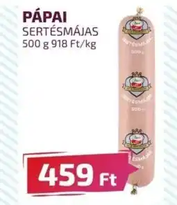CBA PÁPAI SERTÉSMÁJAS 500 g ajánlat