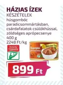 CBA HÁZIAS ÍZEK KÉSZÉTELEK 400g ajánlat