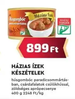 HÁZIAS ÍZEK KÉSZÉTELEK 400g