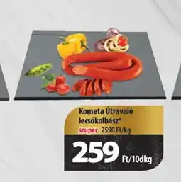 Coop Kometa Útravaló lecsókolbász 10dkg ajánlat