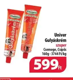 Coop Univer Gulyáskrém 160g ajánlat