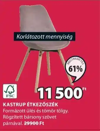 JYSK KASTRUP ÉTKEZŐSZÉK ajánlat