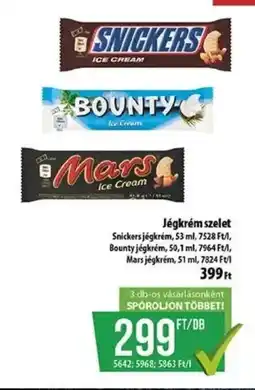 Coop Jégkrém szelet 53ml ajánlat