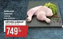 Coop Csirkecomb farrésszel 1kg ajánlat