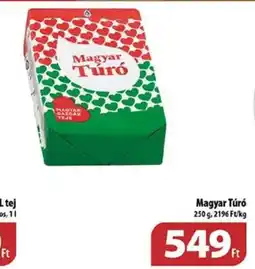 Coop Magyar Túró 250g ajánlat