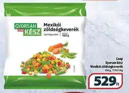 Coop Coop Gyorsan kész Mexikói zöldségkeverék 450 g ajánlat