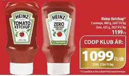Coop Heinz Ketchup 1db ajánlat
