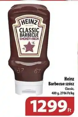 Coop Heinz Barbecue szósz 480g ajánlat