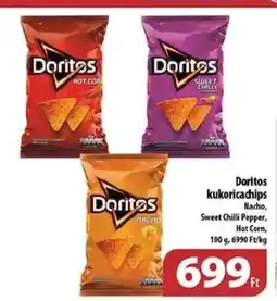 Coop Doritos kukoricachips 100g ajánlat