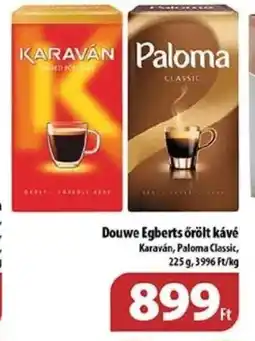 Coop Douwe Egberts őrölt kávé 225g ajánlat