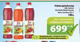 Coop Pölöskei gyümölcsszörp 1l ajánlat