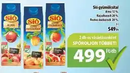 Coop Sió gyümölcsital 1l ajánlat