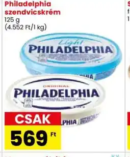 Philadelphia szendvicskrém 125g