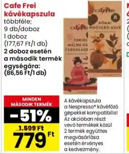 Cafe Frei kávékapszula 1db