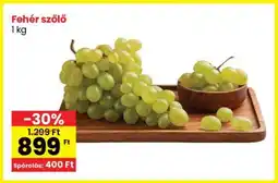 Spar Fehér szőlő 1 kg ajánlat