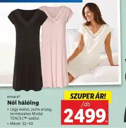 Lidl EsmaraⓇ Női hálóing 1db ajánlat