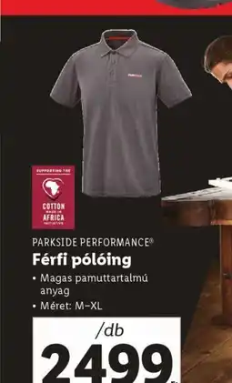 Lidl PARKSIDE PERFORMANCE® Férfi pólóing 1db ajánlat