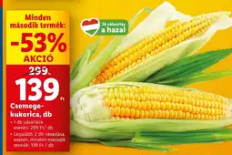 Lidl Csemege- kukorica, db ajánlat