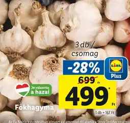 Fokhagyma 3 db/ csomag