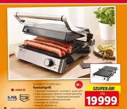 Lidl SILVERCREST® KITCHEN TOOLS Kontaktgrill ajánlat