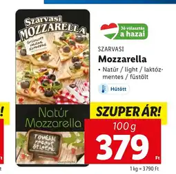 Lidl SZARVASI Mozzarella 100g ajánlat