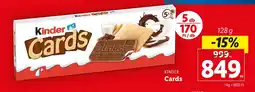 Lidl Kinder Cards 128g ajánlat