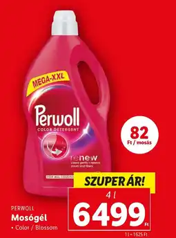 Lidl PERWOLL Mosógél 4l ajánlat