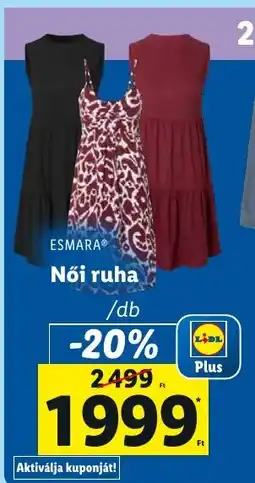 Lidl ESMARA® Női ruha ajánlat