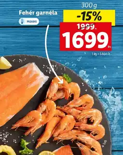 Lidl Fehér garnéla 300g ajánlat