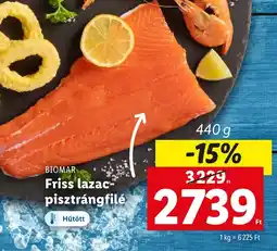 Lidl BIOMAR Friss lazac- pisztrángfilé 440g ajánlat