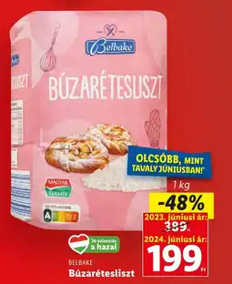 Lidl BELBAKE Búzarétesliszt 1kg ajánlat