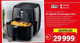 Lidl SILVERCREST® KITCHEN TOOLS XL digitális forrólevegős fritőz ajánlat