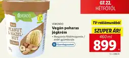 Lidl VEMONDO Vegán poharas jégkrém 460 ml ajánlat