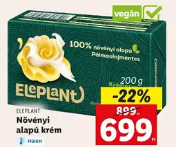 Lidl ELEPLANT Növényi alapú krém 200g ajánlat